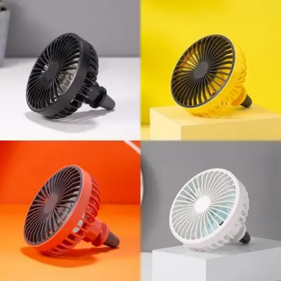 차량용 송풍구 선풍기 LED 조명 / 써큘레이터 / 송풍구타입