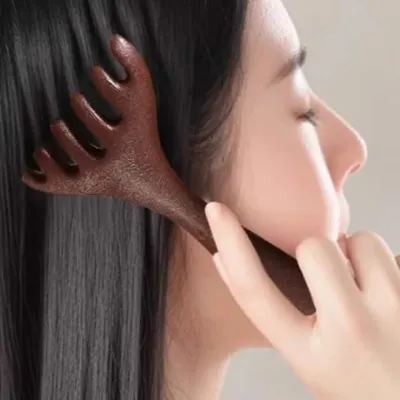 두피 마사지 브러쉬 두피마사지기 어깨안마기 괄사마사지기