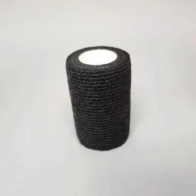 스포츠테이핑 접착밴드 운동용 7.5cm 검정 테이핑밴드