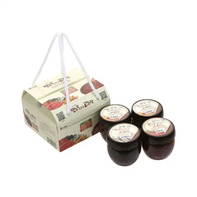 [팜&맛짱] 볶음고추장 4구(100gx4개)세트 재료 본연의 맛을 살린 볶음 고추장 옛날 방식 그대로 맛과 영양
