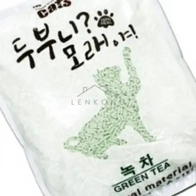 고양이모래 녹차 7L 고양이두부모래대용량 두부모래극세입자 햄스터화장실모래 냥이모래 두부모래가는입자