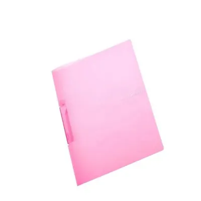 원터치 클립화일 (핑 투명홀더 화일철 문서보관화일