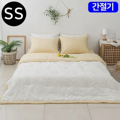 해피니 빈티지플라워 마이크로 모달 간절기 이불 베개커버세트 슈퍼싱글 SS