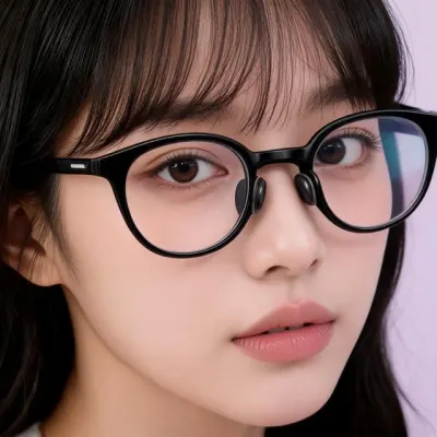 안경 코받침 고정 실리콘 패드 선글라스 눌림 방지 부착 스티커 블랙
