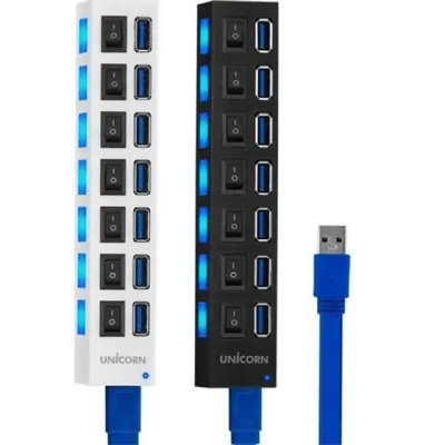 7 포트 usb usb 3.0 고속 전송 데스크탑 노트북 멀티 허브