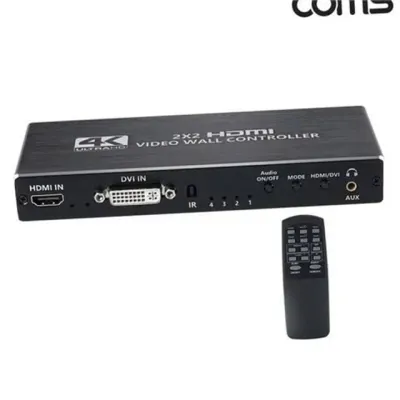 hdmi 비디오 월 컨트롤러 1대42X2 dvi 비디오 월 컨트롤러 디스플레이 멀티 분배 송출 고해상도 리모컨