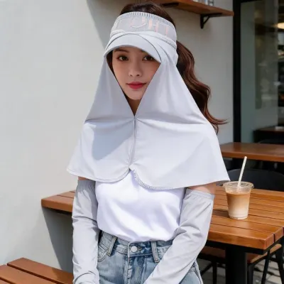 모자 햇볕차단 안면마스크 러닝 골프 등산 캠핑 낚시 자외선차단용품