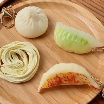 만두 키링 찐만두 군만두 야채 고기 가방 참 우정 선물 소품