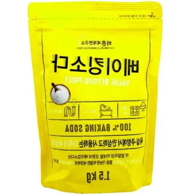베이킹소다 주방세제 세탁용 1.5kg 대용량 청소세제