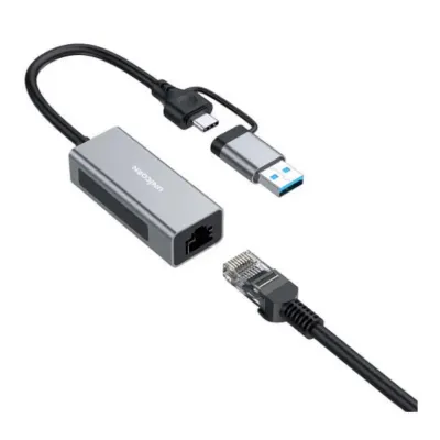 USB2.0 C타입 A타입 유선랜어댑터 RJ45 노트북 PC 스마트폰 데스크탑 100MBPS 고속 인터넷