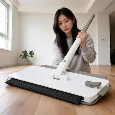 청소 빗자루 와이퍼 밀대 먼지떨이 올인원 바닥 먼지 제거 청소용품 베란다