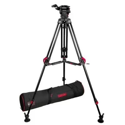 CARTONI 카메라삼각대 프로 삼각대 시스템 FOCUS 8 2-St Red Lock ALU (KF08-RLM)