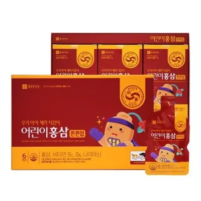 종근당건강 어린이홍삼튼튼업 20ml x 30포