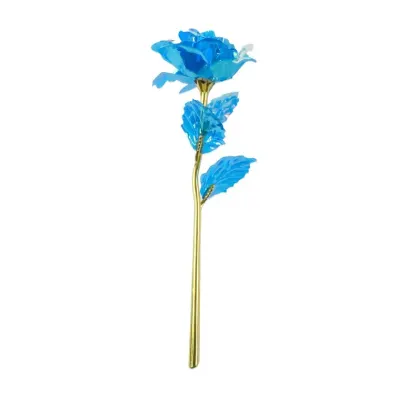 홀로그램 장미 한송이 1P 블루
