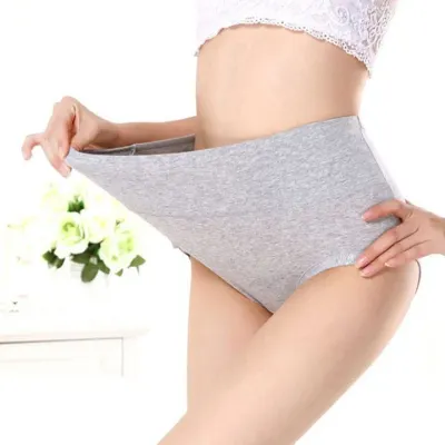 코튼 하이웨스트 팬티 편한 순면 롱팬티