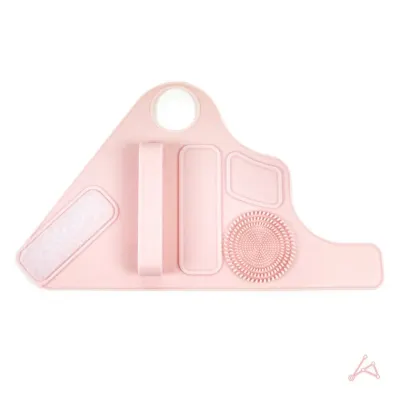 메이크업 팔레트 손목밴드 핑크