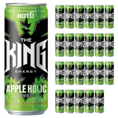 롯데 핫식스 더킹 애플홀릭 355ml x 24캔