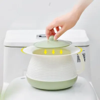 야외 화장실 요강 환자용 소변통 변기 이동식 간이
