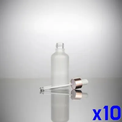 휴대용 스포이드유리병 화장품소분용기 15ml x10개