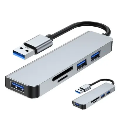 usb허브 5in1 다양한 확정성 USB-A타입 멀티 허브 U5IN1