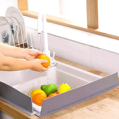 실리콘 싱크대물막이 주방물막이 물튀김가림막 물받이