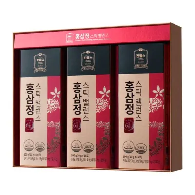 추석선물 진웰스 홍삼정스틱밸런스 10g x 30포 홍삼액 명절선물세트
