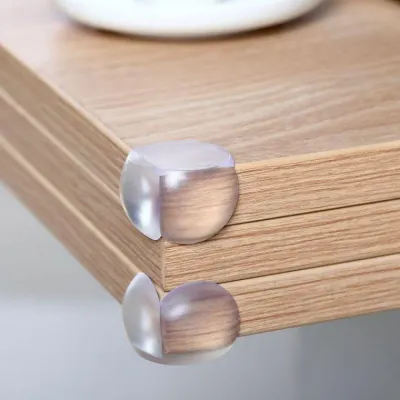 아기 모서리 보호대 4P 실리콘 코너 쿠션 안전가드 충격 가드 가구 책상