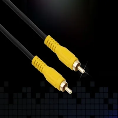 RCA 1선 케이블 5m TV연결케이블 케이블커넥터 통신케이블 RCA케이블 스피커줄