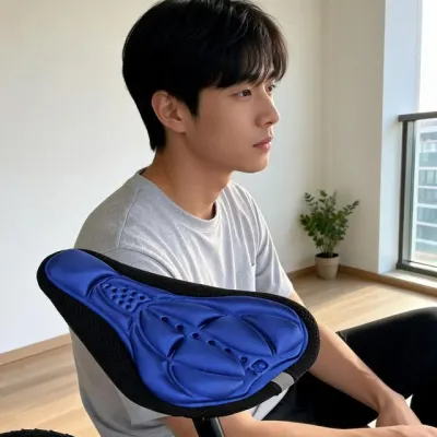 자전거 안장 커버 3D 쿠션 로드 MTB 하이브리드 라이딩 장거리 출퇴근용 안장패드