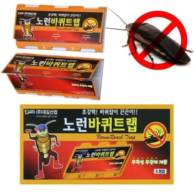 끈끈이트랩 해충차단 방충패드 바퀴퇴치 5매