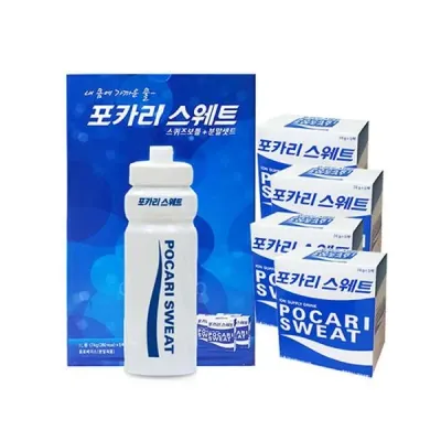 포카리스웨트 분말 이온음료 1L용20팩+보틀1개