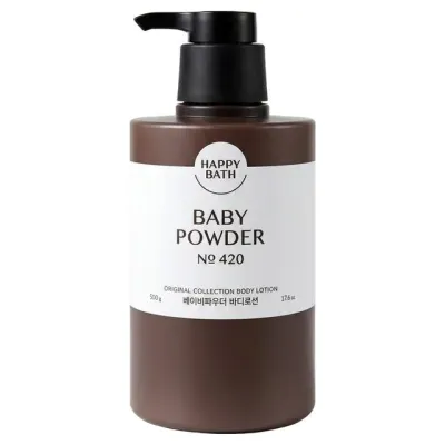 해피바스 오리지널 컬렉션 바디로션 베이비파우더 500g