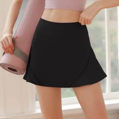 요가 필라테스 폴댄스 A라인 일체형 스커트 팬츠 필라폴 웨어 요가복 필라테스복 스트링