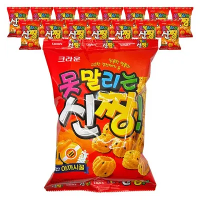 크라운제과 못말리는신짱 120gx16개입