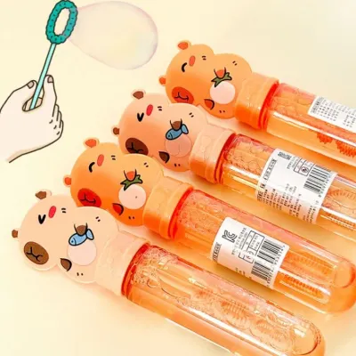 카피바라 미니 비눗방울 스틱 버블 봉 어린이집 구디백 유치원 선물 생일 답례품 행사 이벤트