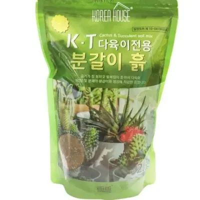 다육이전용 분갈이흙 2.5L 화분흙갈이 화분흙