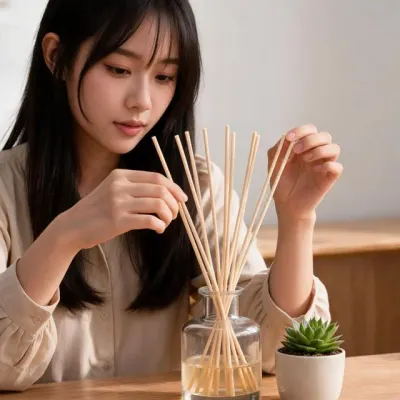 식물 지지대 원예용 막대 정원 가드닝 화초 성장 보조 20cm 50P