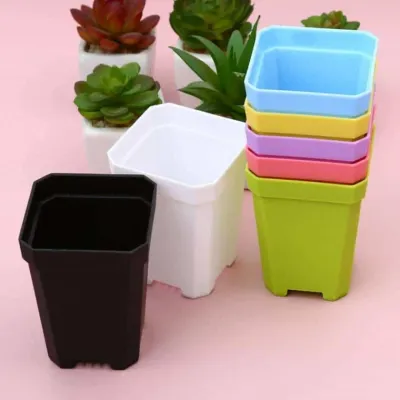 혀니추천 파스텔 미니 플라스틱 화분 7X8cm 묘목화분