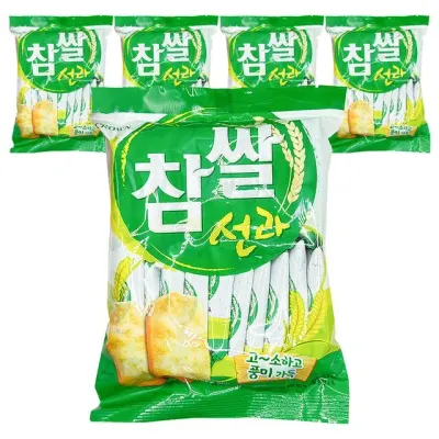 크라운제과 참쌀선과 115gx5개입