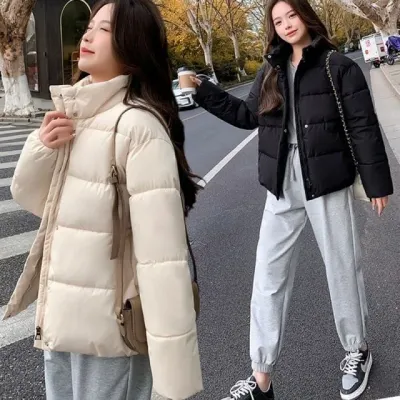 여성 패딩 점퍼 겨울 아우터 무지 기본 디자인 윈터 점퍼