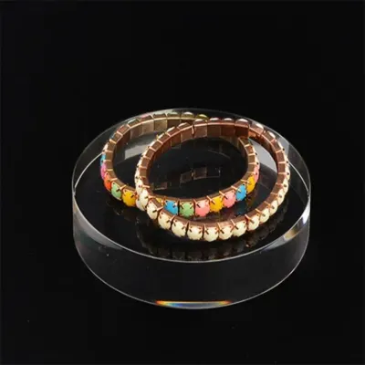 아크릴 원형 스테이지 진열대 100mm