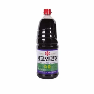 몽고 죽품 간장 1.8L 요리간장 대용량진간장 가정용진간장