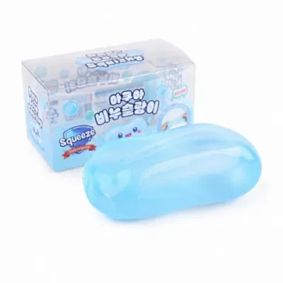 말랑이 청량한 슬랑이 슬라임 아쿠아 비누 말랑이