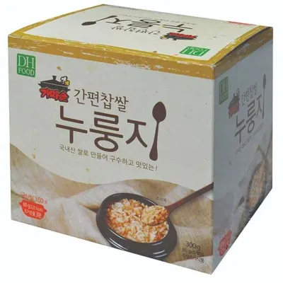 국산 찹쌀 누룽지 300g 6개입 대용량 구수한 전통 간식