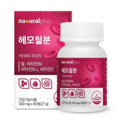 내츄럴플러스 헤모철분 90정