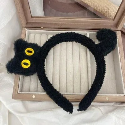 귀여운 공연 할로윈 헤어밴드 프로필 놀이동산 사진 파티 포인트 머리띠 고양이 코스프레 공연 할로윈