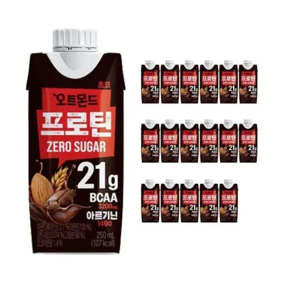 루미나D 프로틴음료 250ml 18팩 오트몬드 제로슈거 음료 가정용