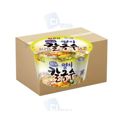 루미나D 멸치칼국수 75g 컵라면 건면 용기면 24개