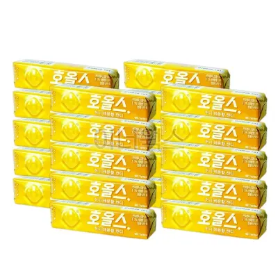 HALLS 호올스 캔디 27.9g x 20개세트 (허니레몬향)