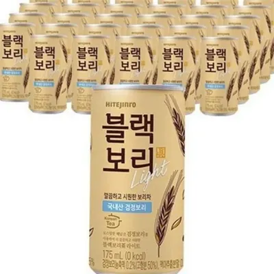 캔 보리차 시원한 보리차 로스팅 담백한 깔끔한 대용 무카페인 피크닉 무설탕 음료수 데일리 집들이 가벼운